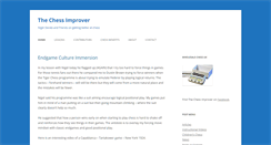 Desktop Screenshot of chessimprover.com